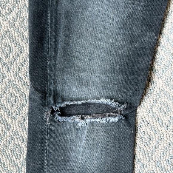 Rag & bone washed grey capri jeans - Picture 3 of 8